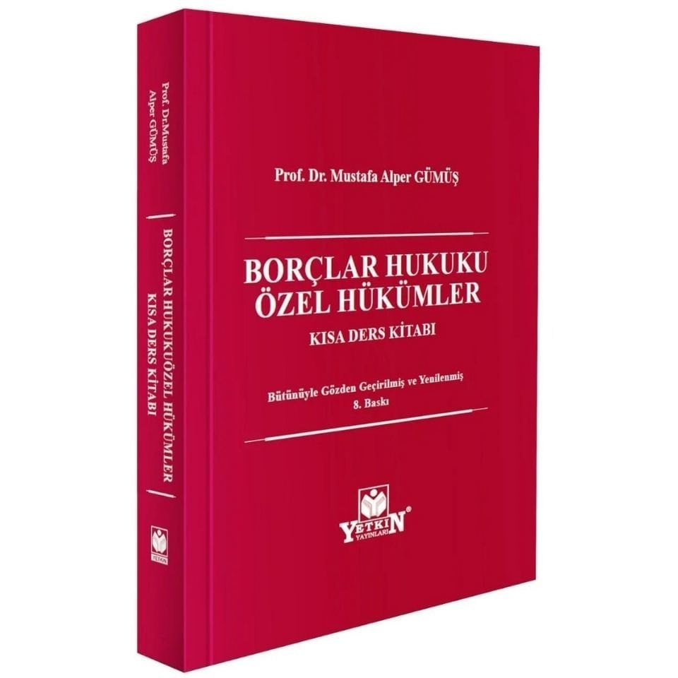 Borçlar Hukuku Özel Hükümler Kısa Ders Kitabı