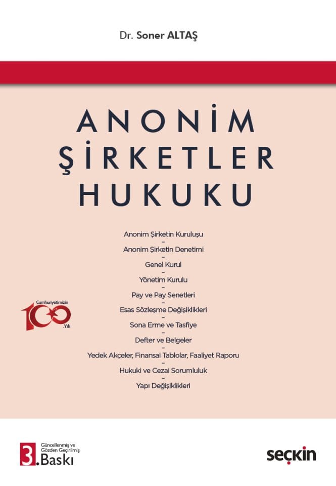 Uygulamalı Anonim Şirketler Hukuku