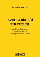 Avrupa Birliği P2B Tüzüğü