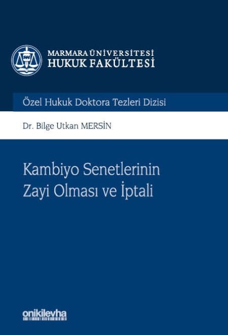 Kambiyo Senetlerinin Zayi Olması Ve İptali