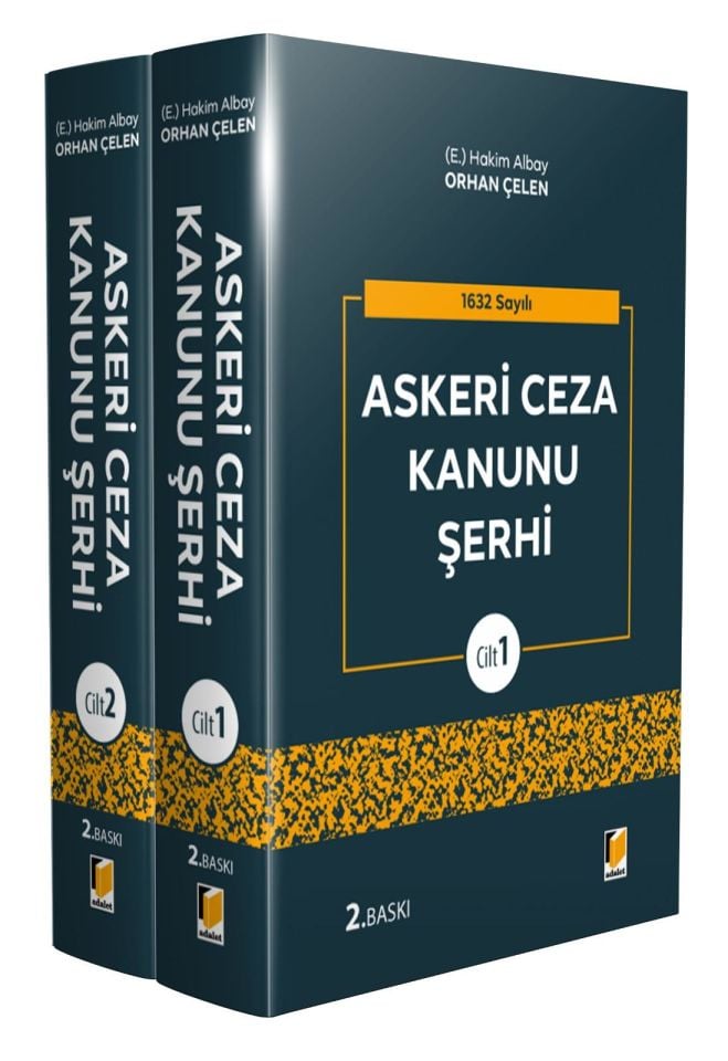 Askeri Ceza Kanunu Şerhi (2 Cilt)
