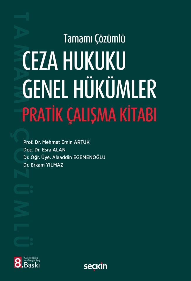 Ceza Hukuku Genel Hükümler Pratik Çalışma Kitabı
