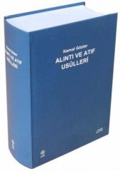 Alıntı ve Atıf Usulleri Kemal Gözler