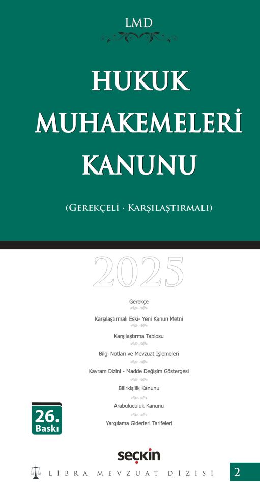 Hukuk Muhakemeleri Kanunu / Lmd–2