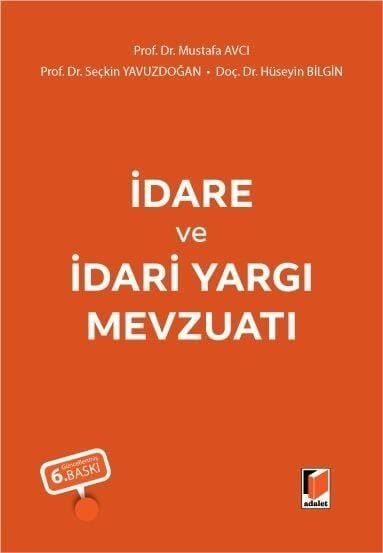 İdare Ve İdari Yargı Mevzuatı