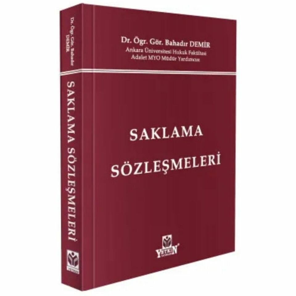 Saklama Sözleşmeleri