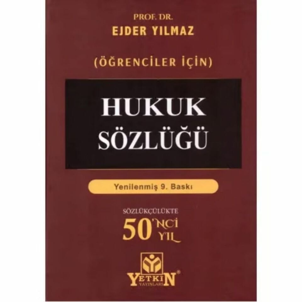 Hukuk Sözlüğü