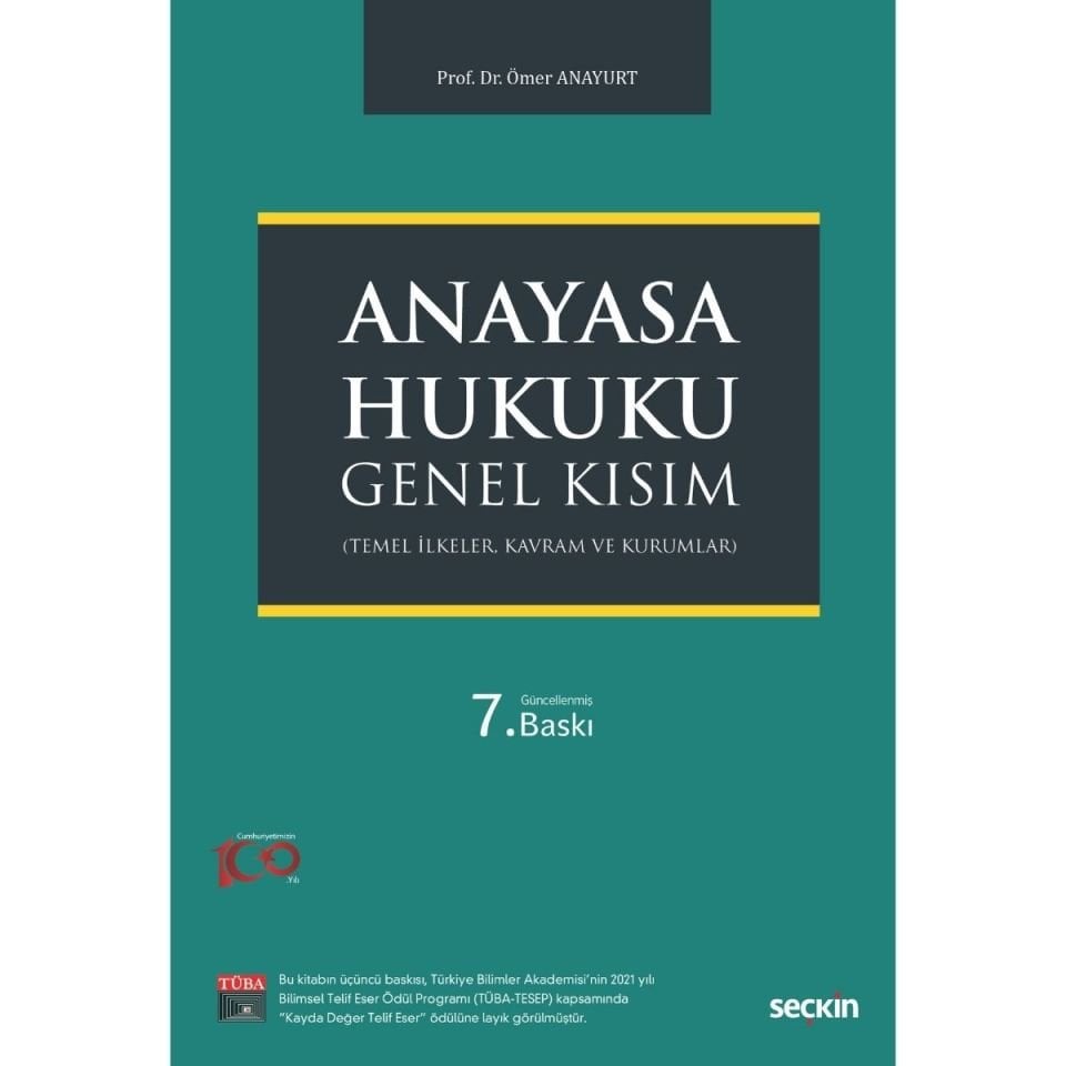 Anayasa Hukuku Genel Kısım