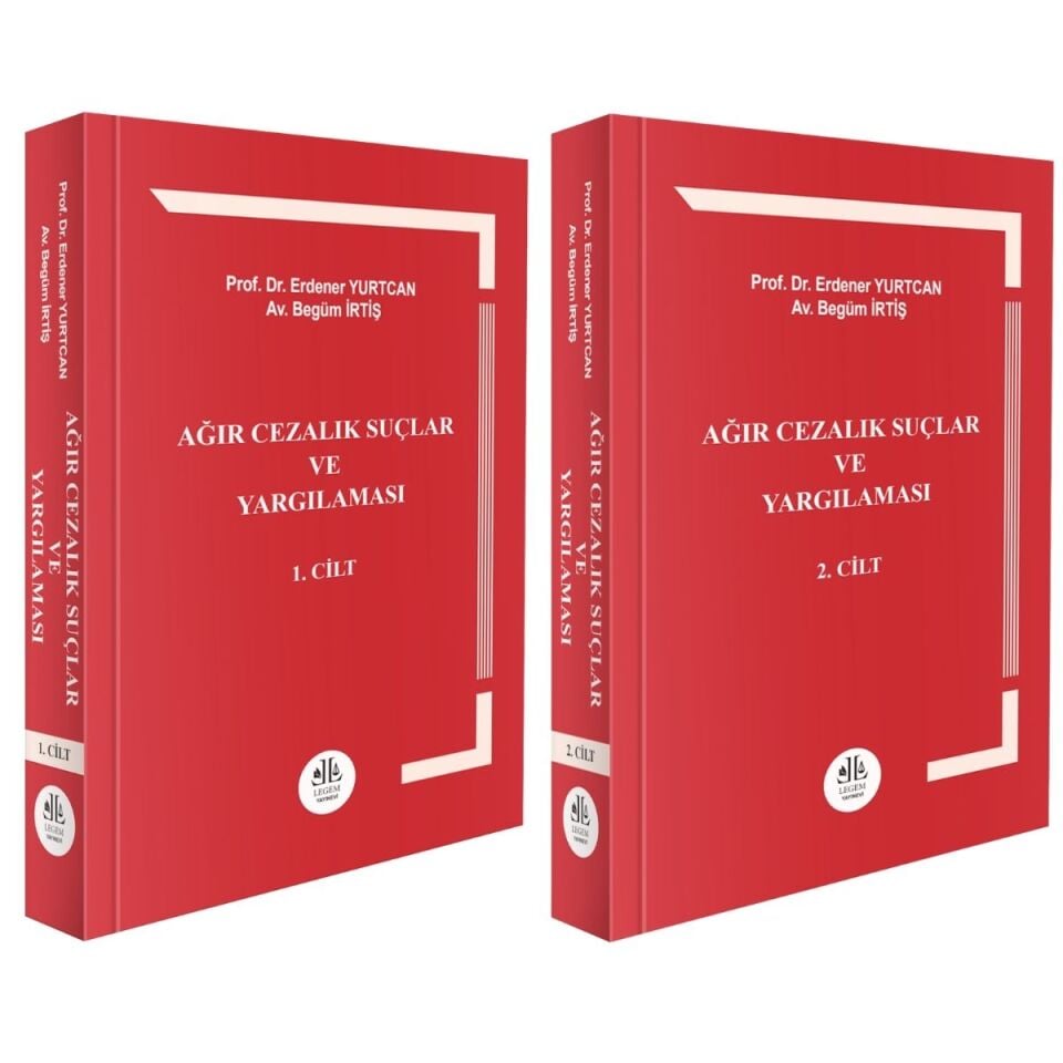 Ağır Cezalık Suçlar ve Yargılaması - (Cilt 1 - Cilt 2)