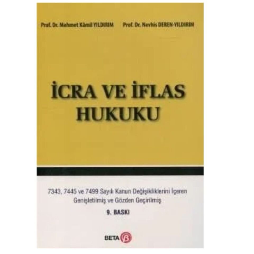 İcra ve iflas Hukuku
