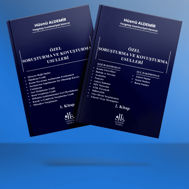 ÖZEL SORUŞTURMA VE KOVUŞTURMA USULLERİ
